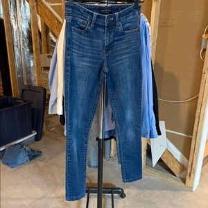 Lucky Brand Women's Dark Blue Skinny Jeans